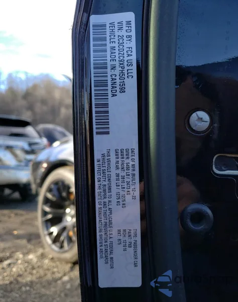2C3CDZC9XPH501598